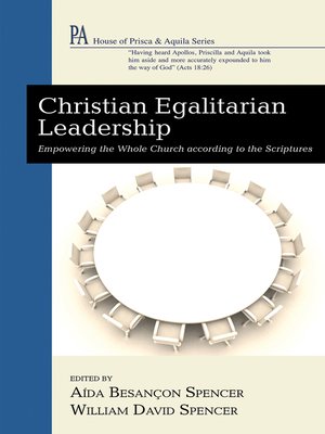 cover image of Christian Egalitarian Leadership